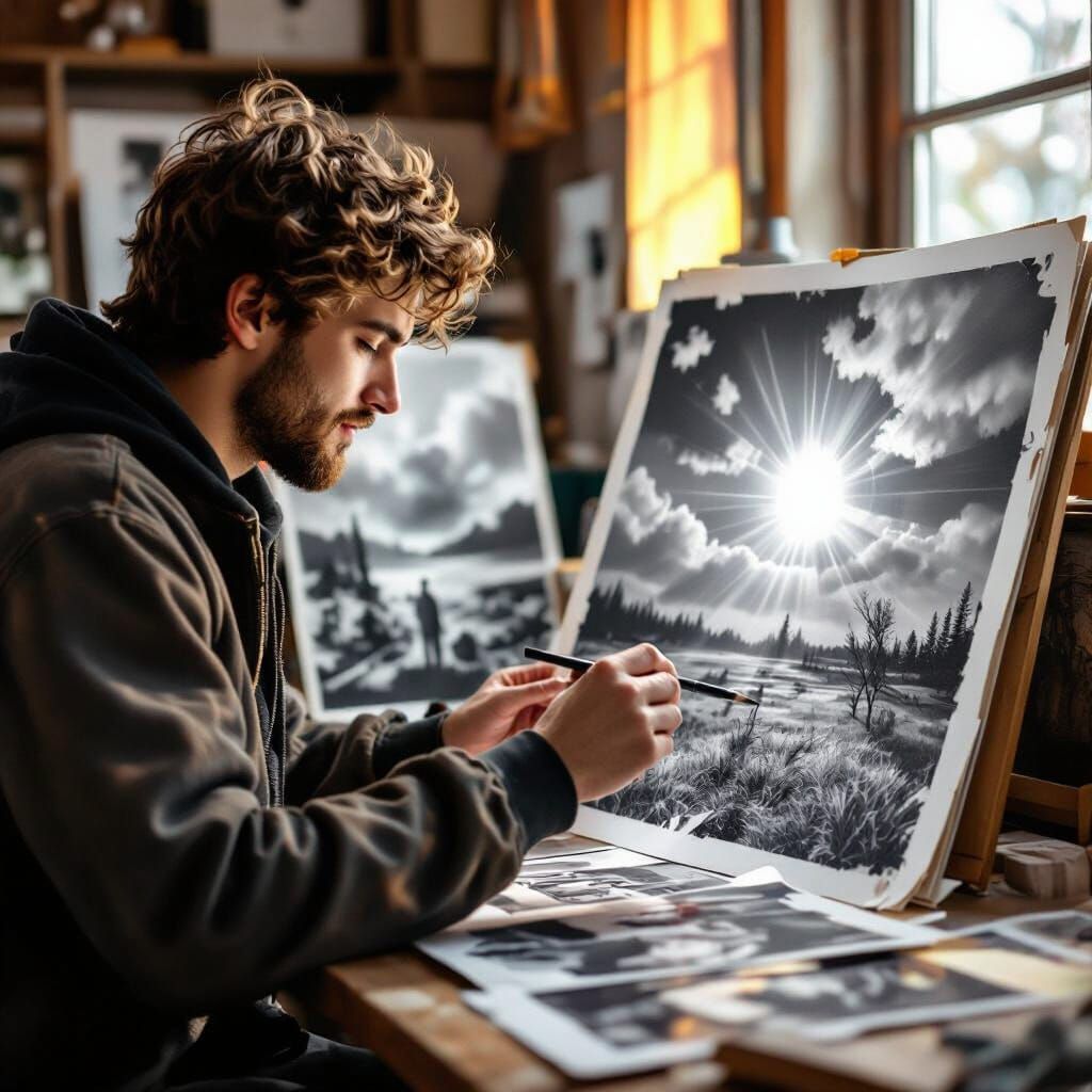 Artist Reimagines Old Photos with Vivid Color and Light