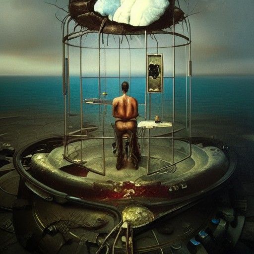 Surreal Brains in Gadgets: A Dali-esque Vision