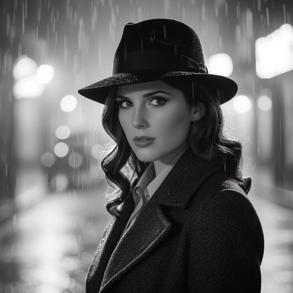 Anna Kendrick in 1940s Film Noir Detective Role