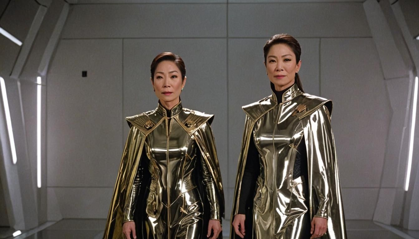 Michelle Yeoh as Latex Emperor Georgiou