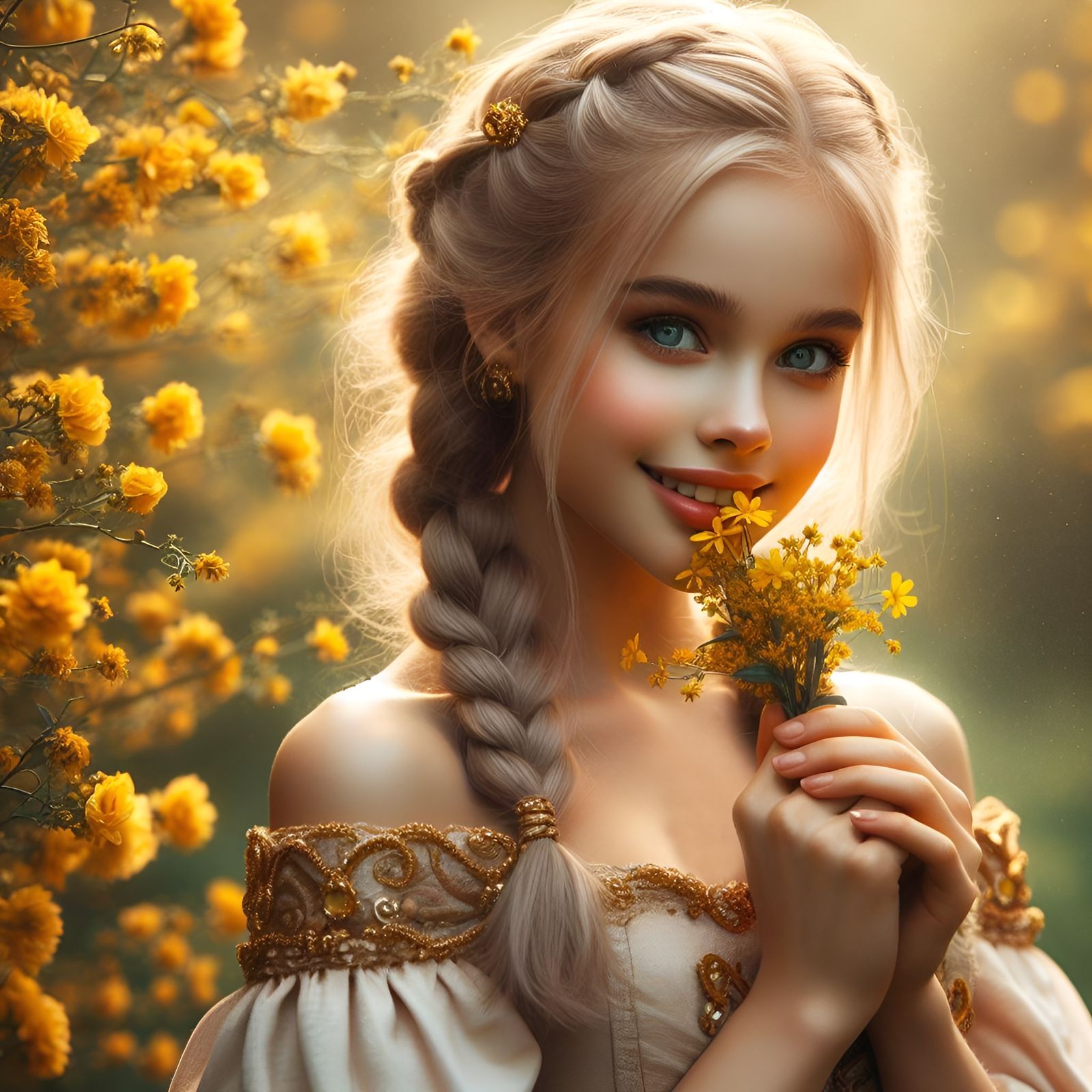 Loving the Yellow Flowers!
