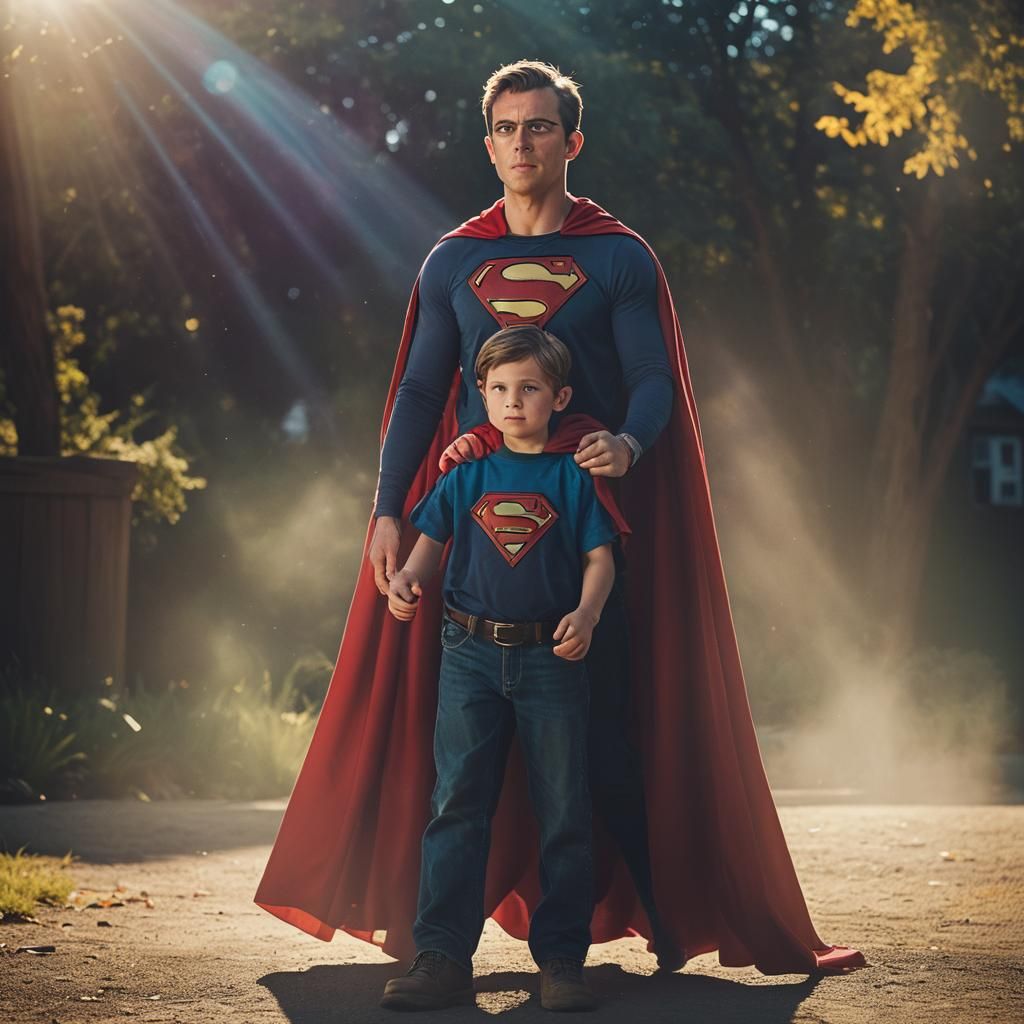Tyler the SuperDad Cinematic Film Still