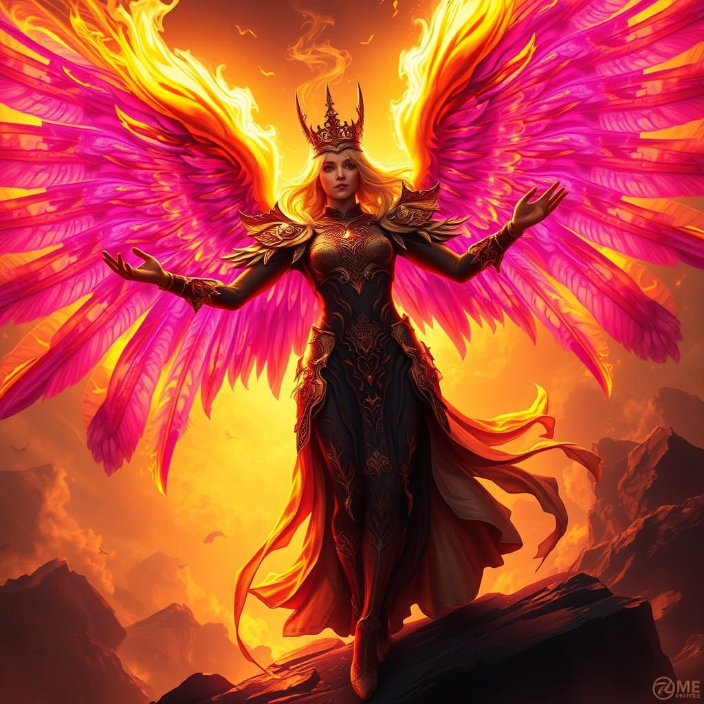 Fire Angel of Earthly Salvation