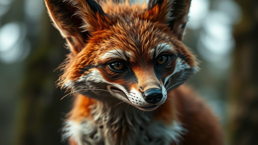 Fuchsbau (from Grim TV program) fox like Wesen still with hu...