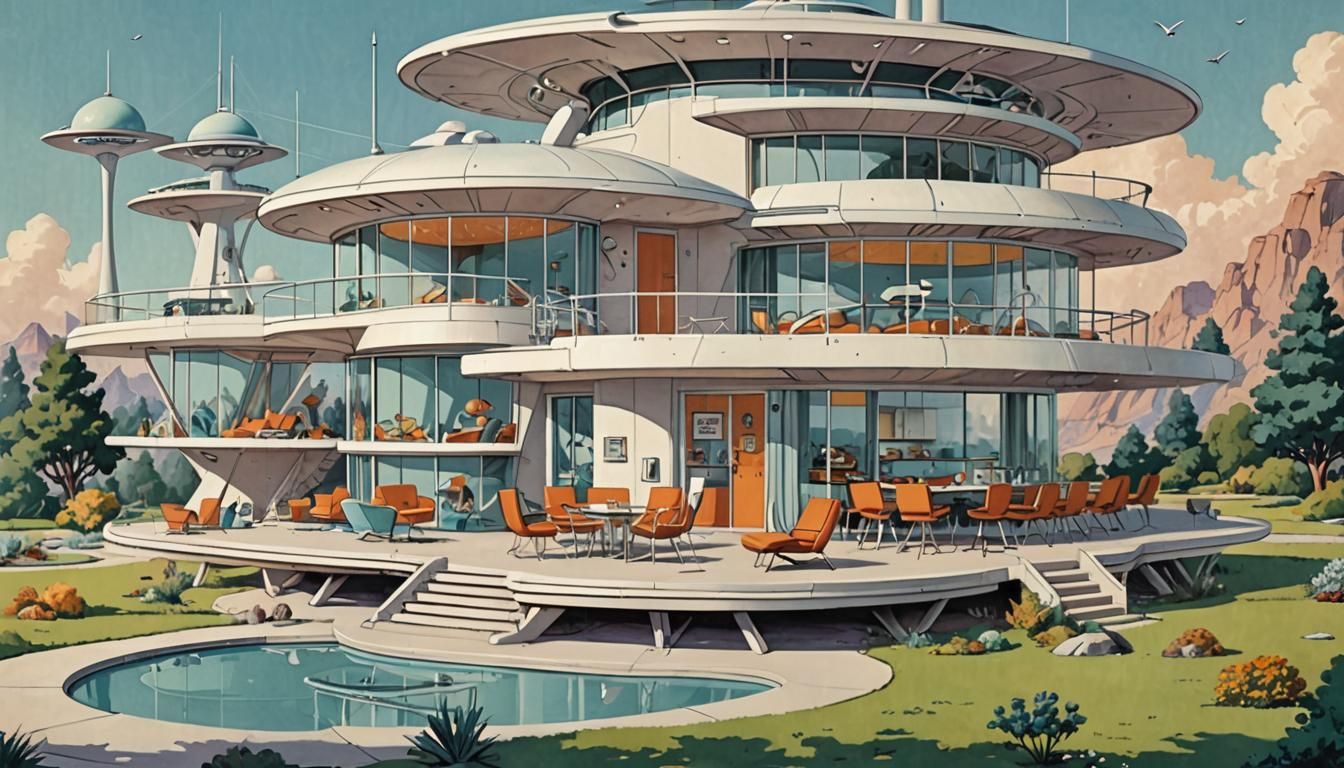 modern home, far from a tract cracker-box house, this is livable, attractive and earth friendly