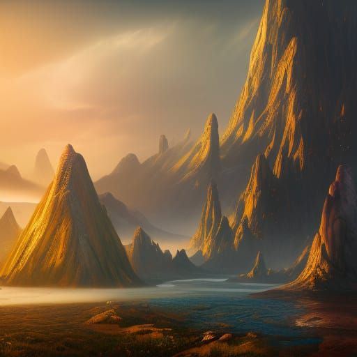 Moby Song World: Detailed Matte Painting