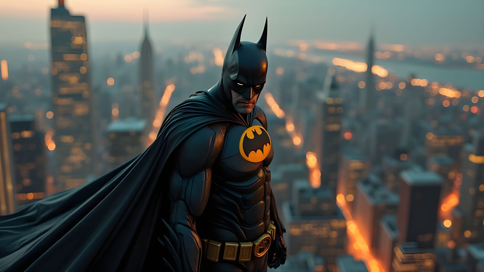 Batman Masterpiece in Dark Fantasy Style