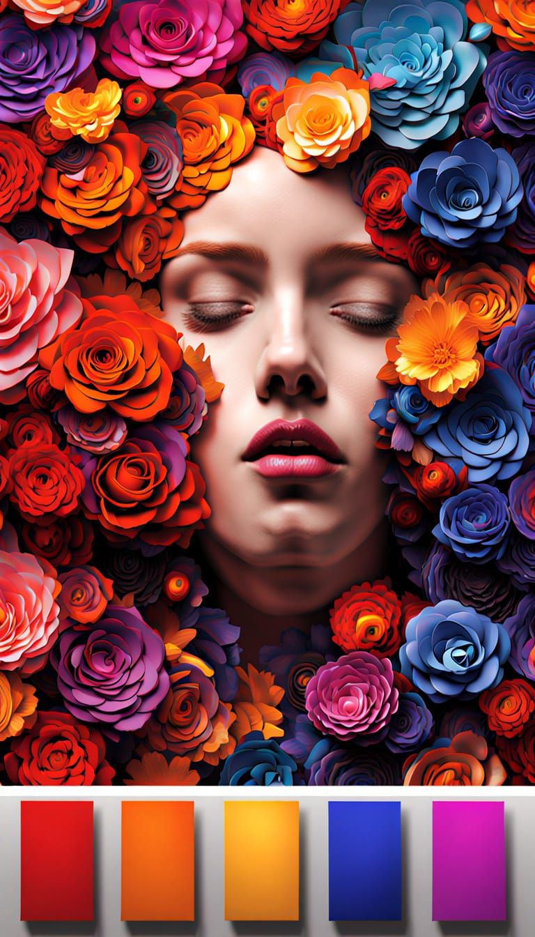 AI Dreams: Hyperrealistic Panels in Volumetric Lighting