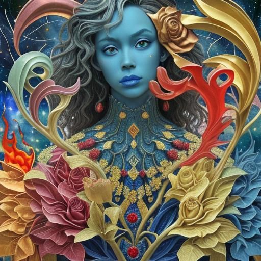 Surreal Nautilus Curves in 3D CGI