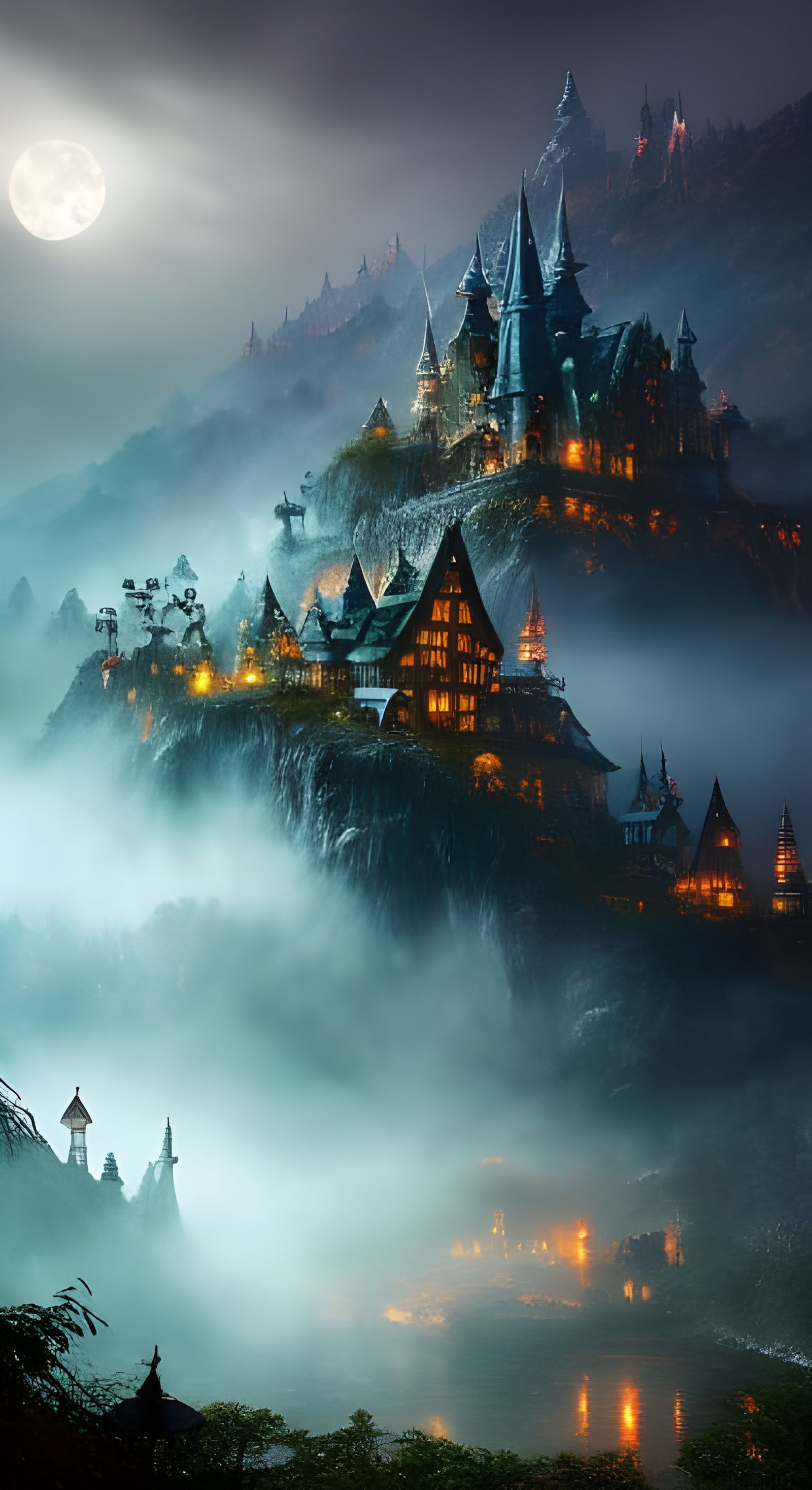 An eerie fog descends upon the village.