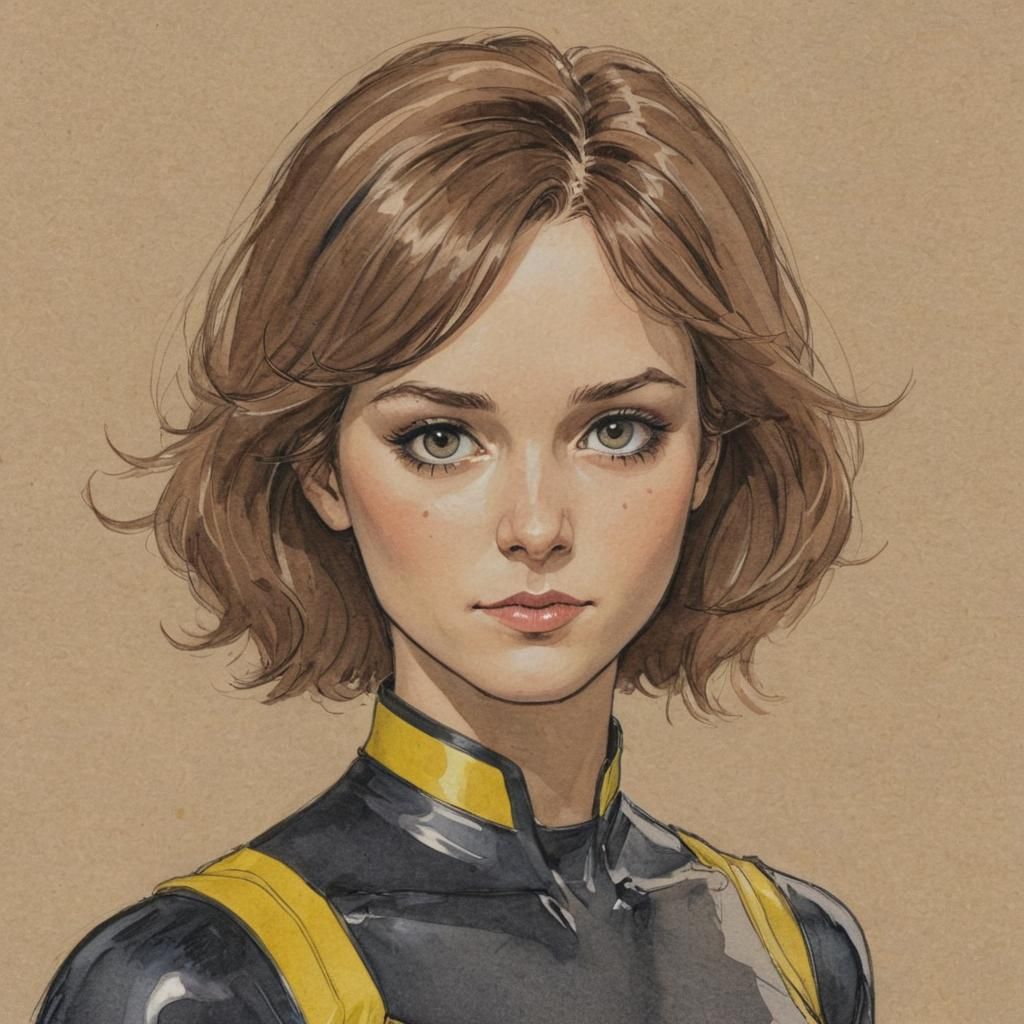 Self-Portrait as Digital Painting