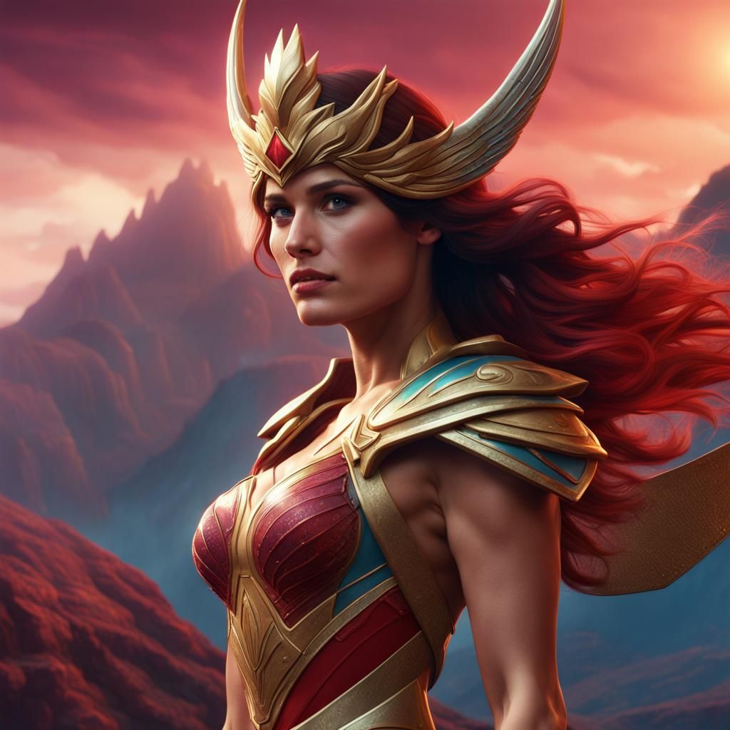 Gemma Arterton as She-Ra: Fantasy Concept Art