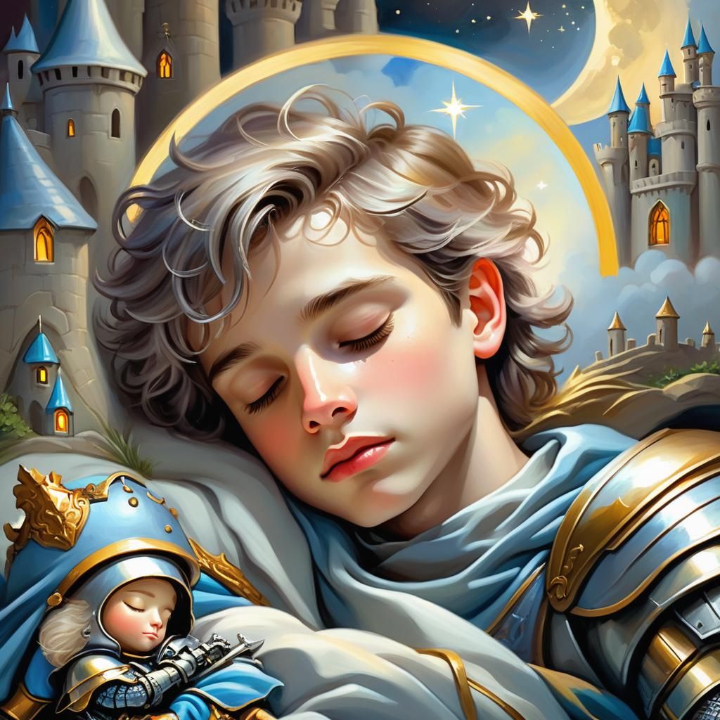 Boy's Dream: Fantasy Art in Greg Rutkowski Style