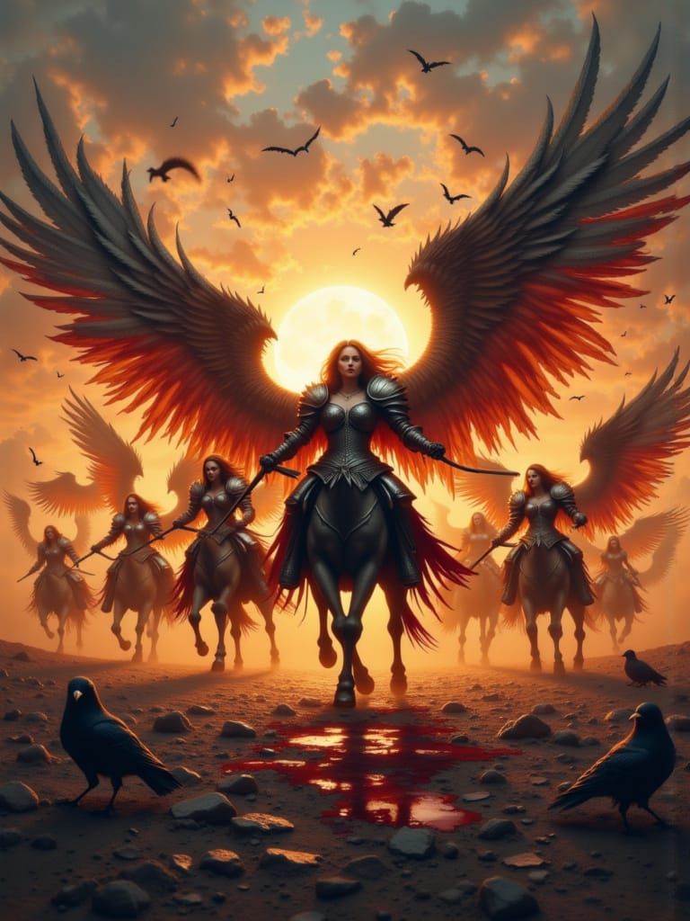 "Centaur Valkyries!"