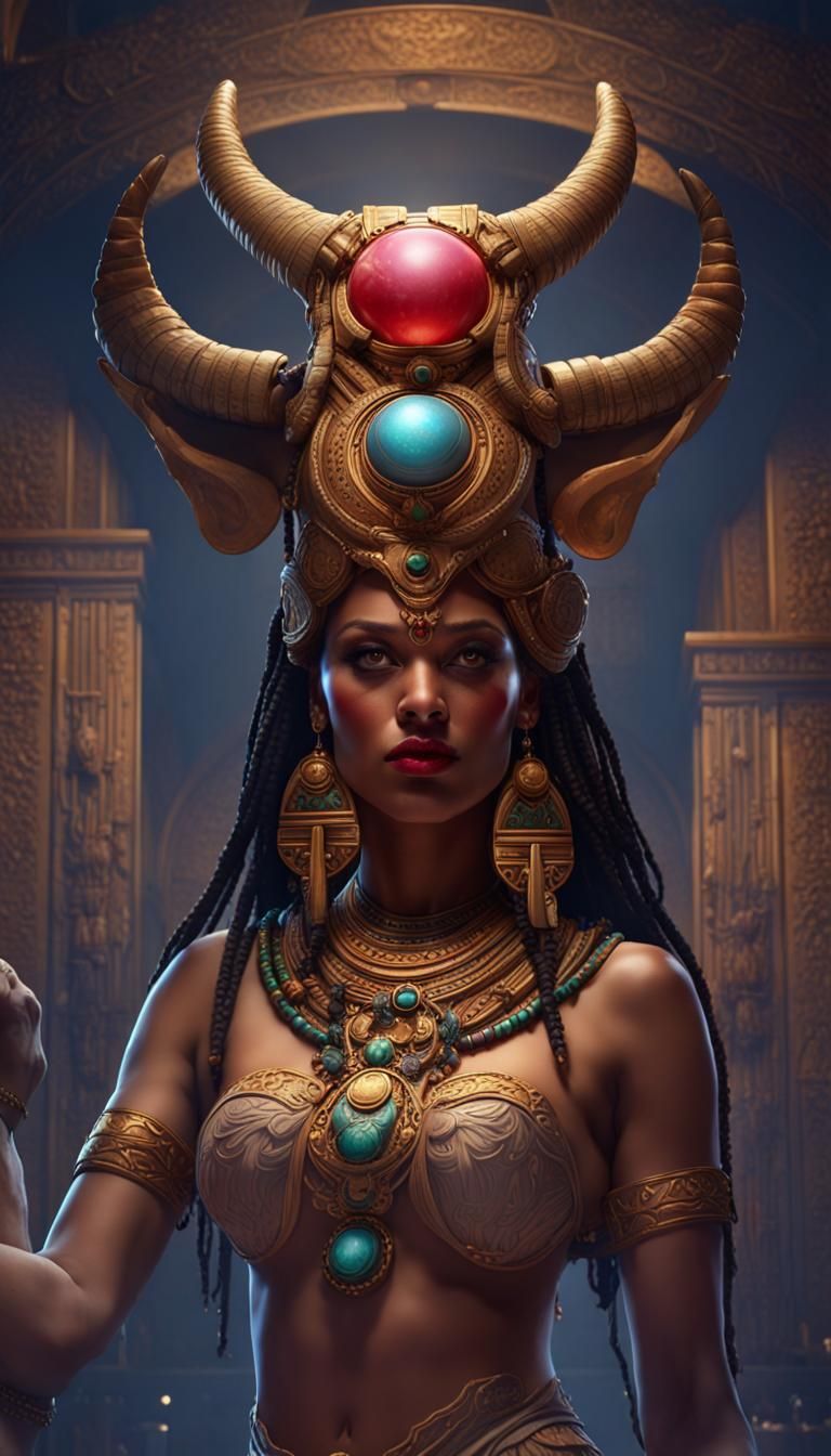Hathor: Cow-Headed Goddess of Love and Joy