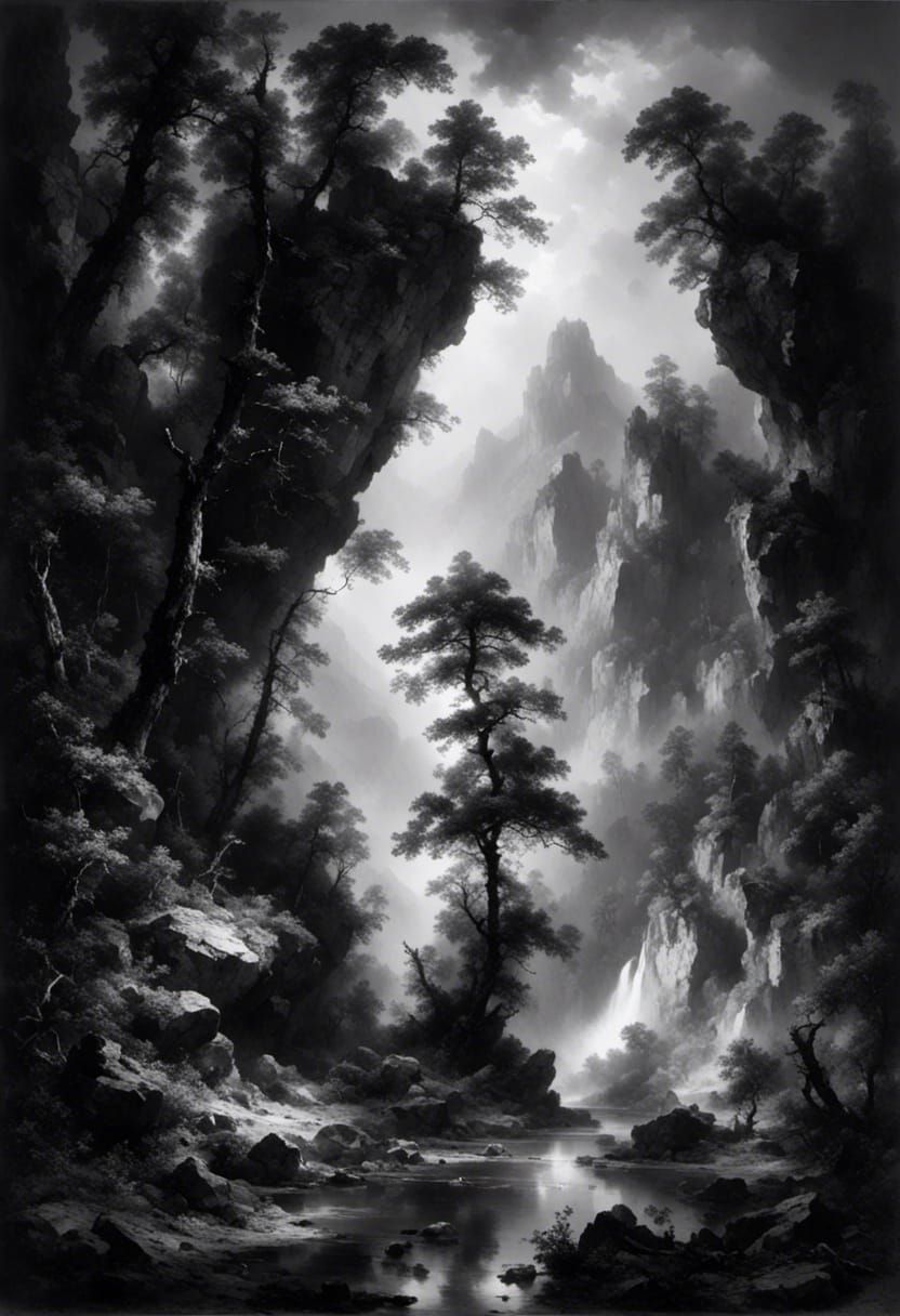 Landscape (Charcoal series)