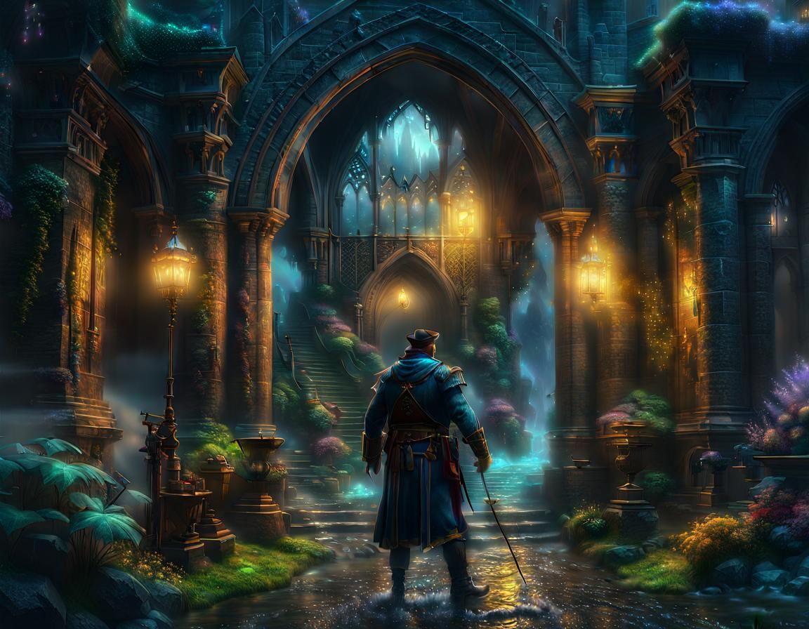 1.  секретный вход в замок. Драконья Гвардия светит путь...👀🥁