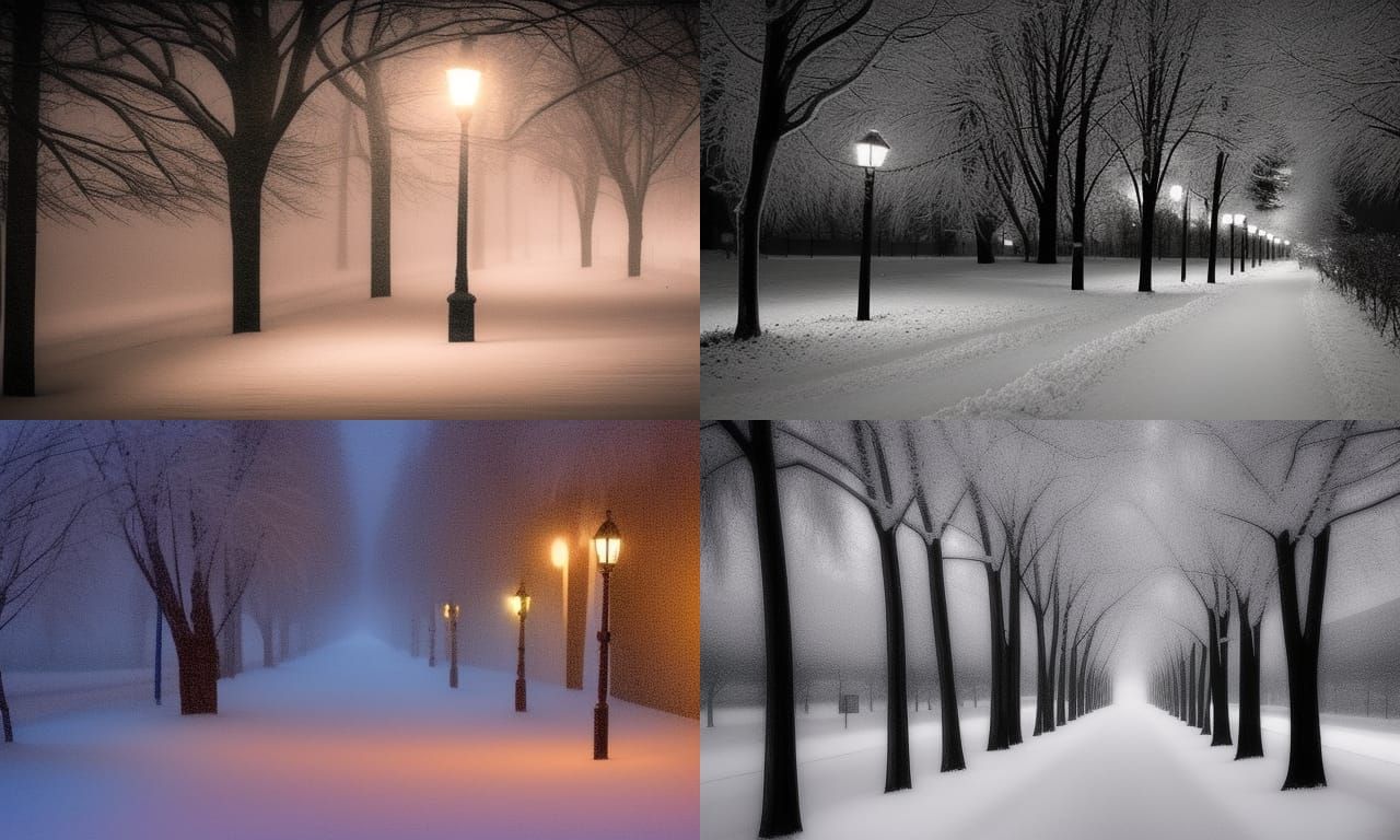Kenopsia: Lonely Winter Path at Dusk