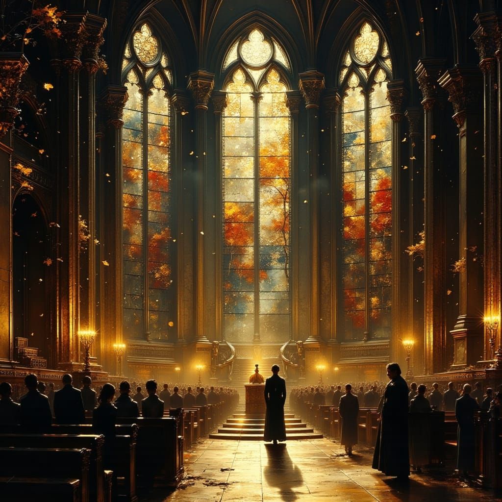 Solemn Liturgy in a Grand Cathedral