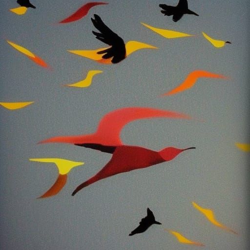 Artist's Block: Ideas Take Flight as Birds