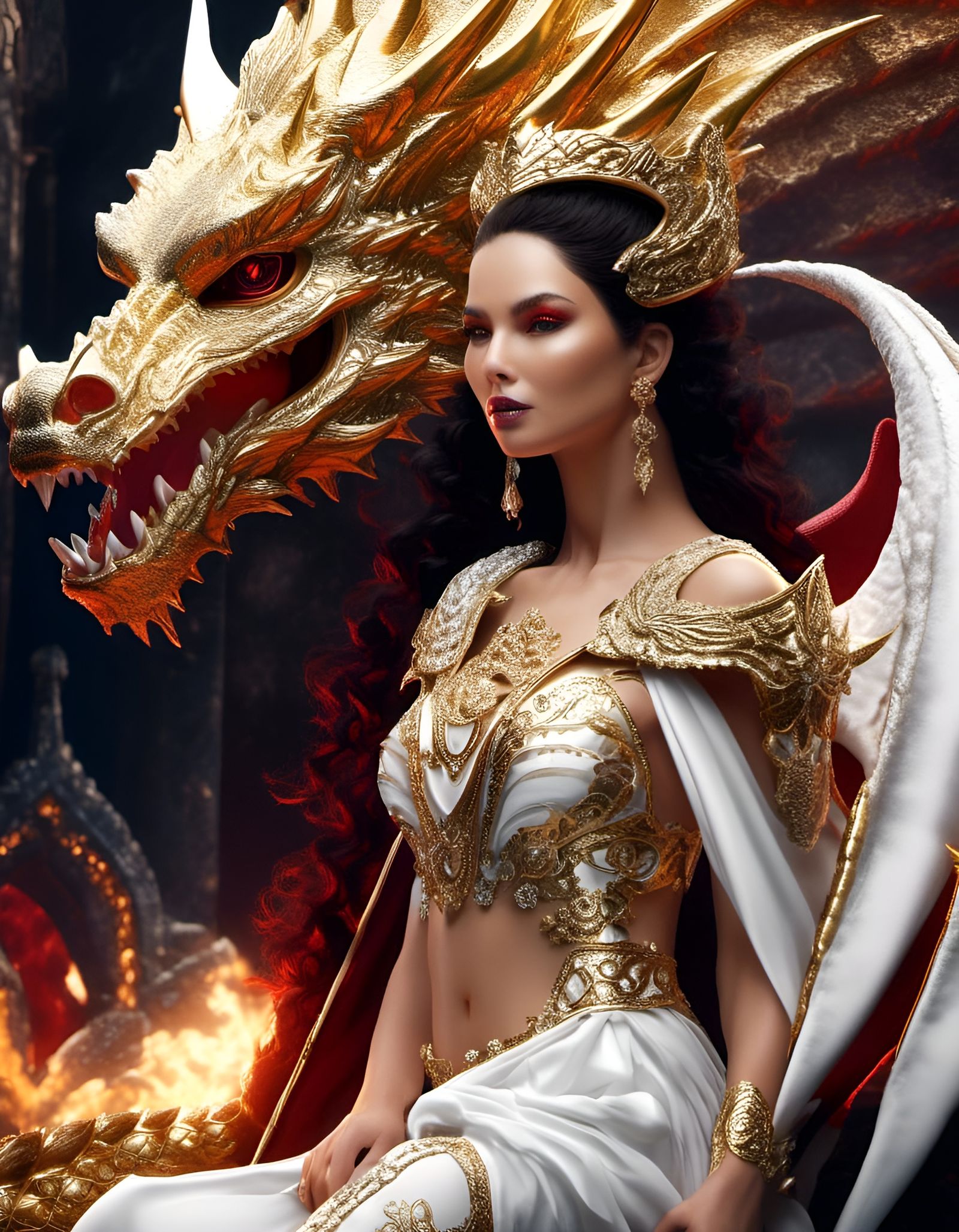Asian Dragon Empress
