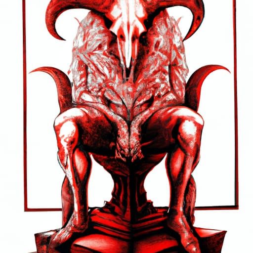 Satan On The Throne