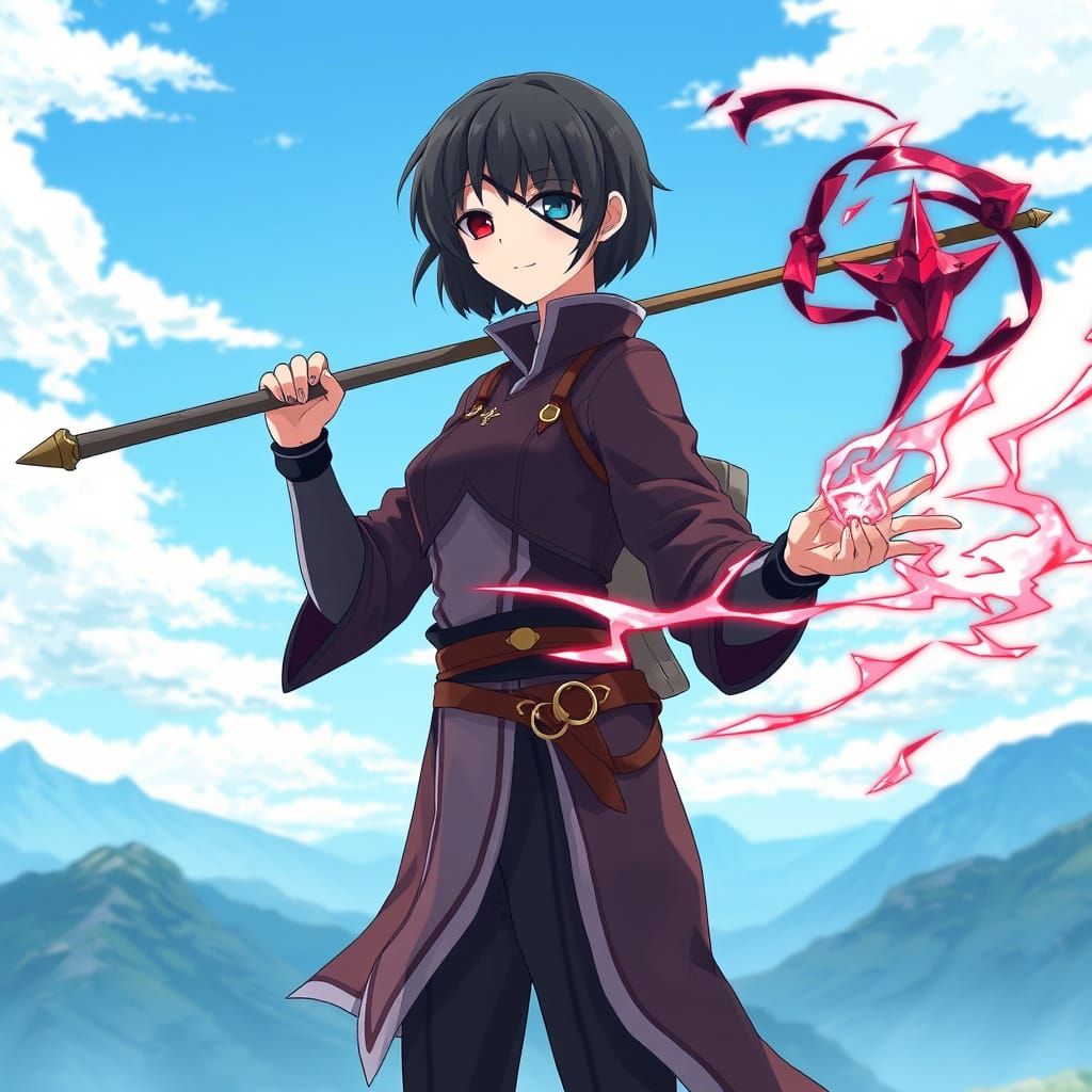 Anime Villainess with Magic, Ghibli Style