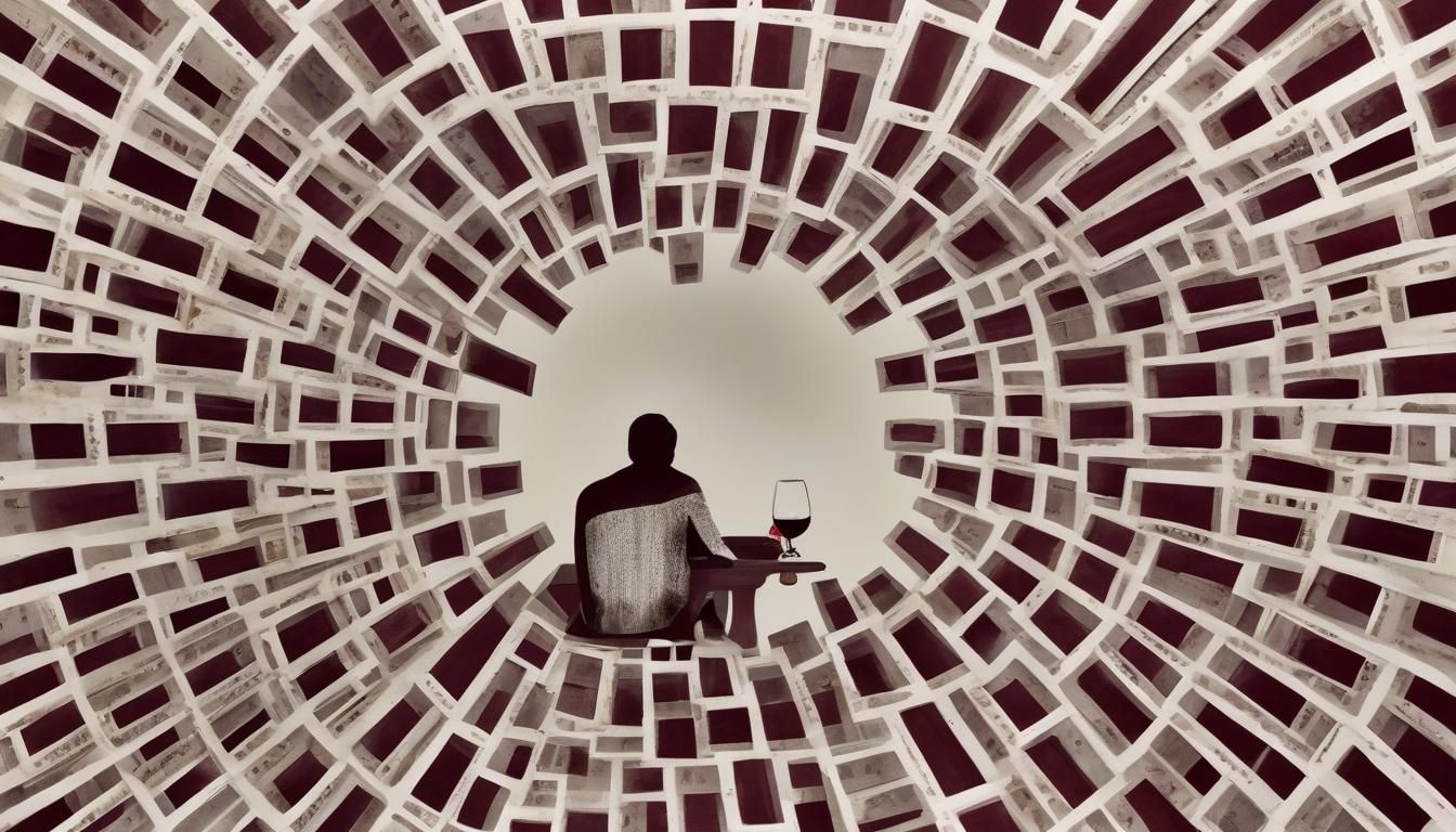 Ethereal Wine Oasis in the Liminal Realm