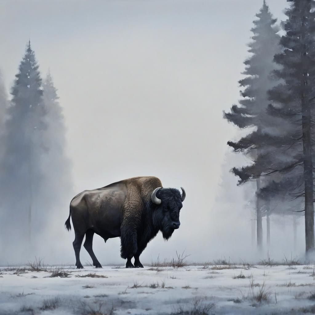 Abstract Floral Watercolour Painting