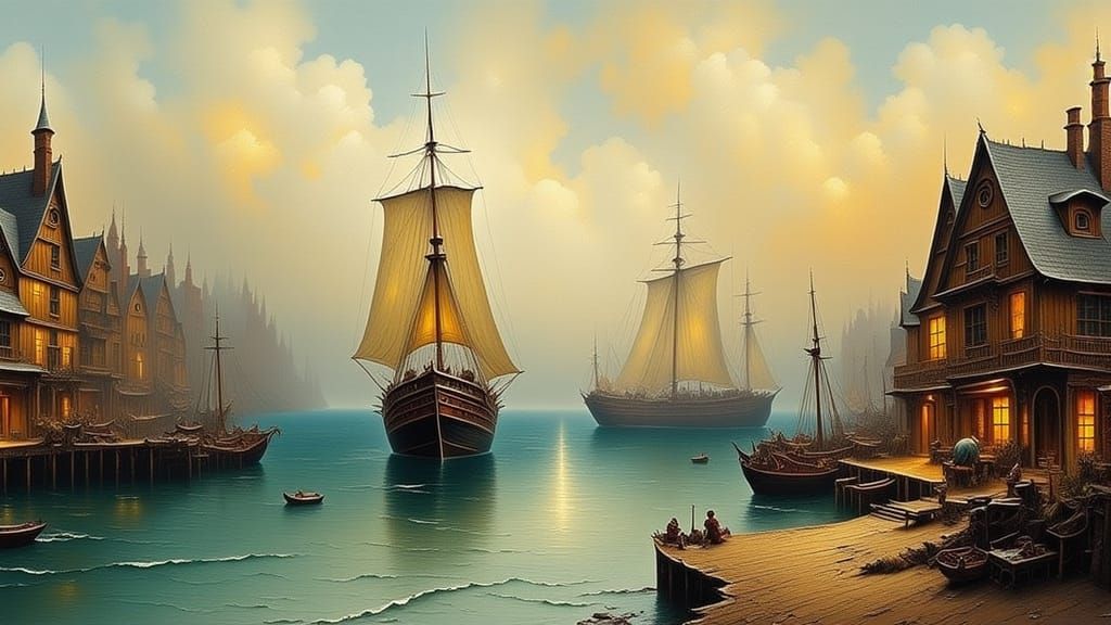 Sailor's Haven in Quaint Seaside Village