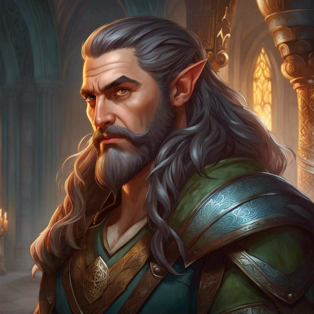 A dwarl (combination of elves and dwarfes)