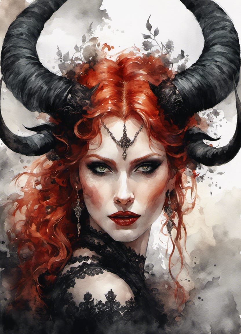 redhead demoness