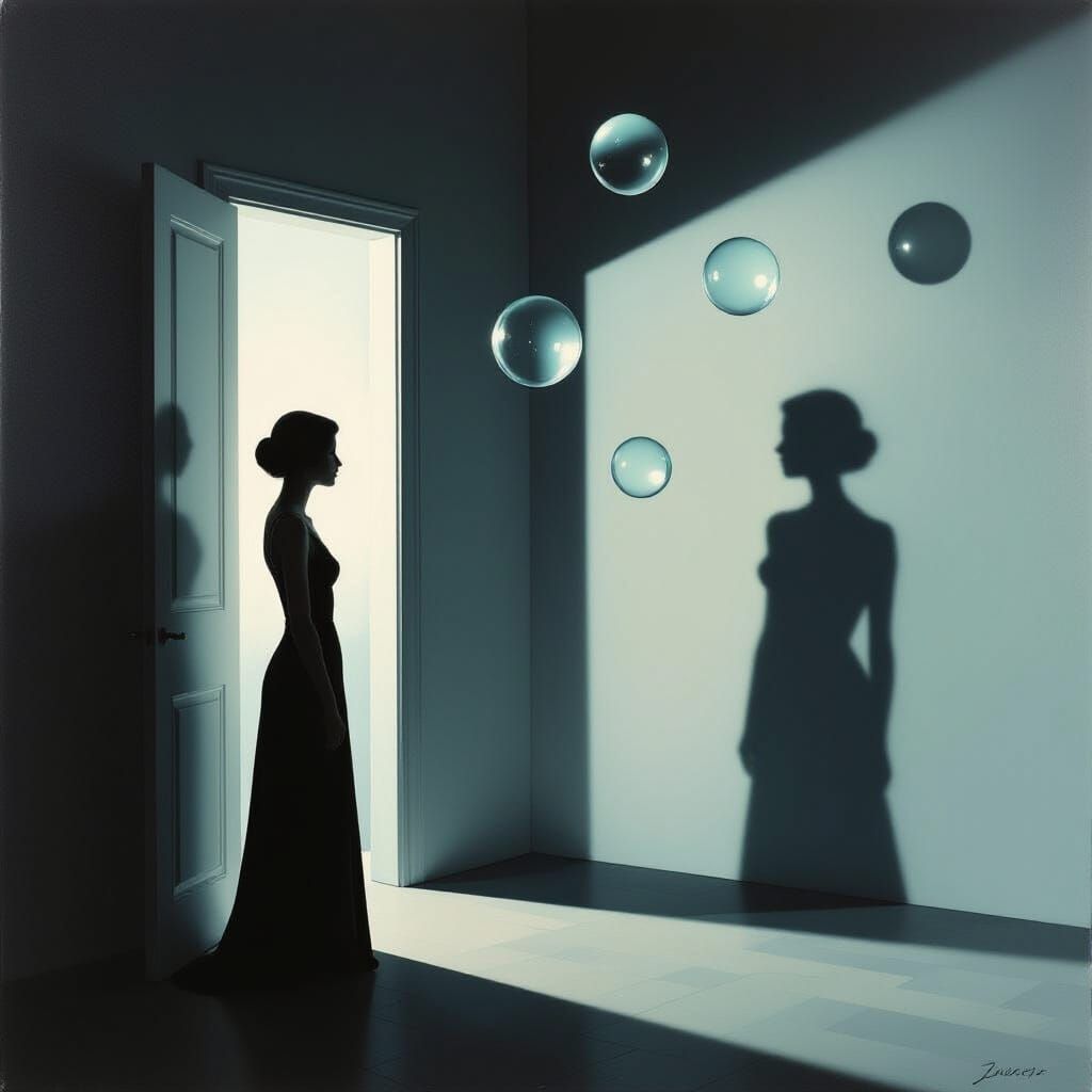 Shadow of a silhouette