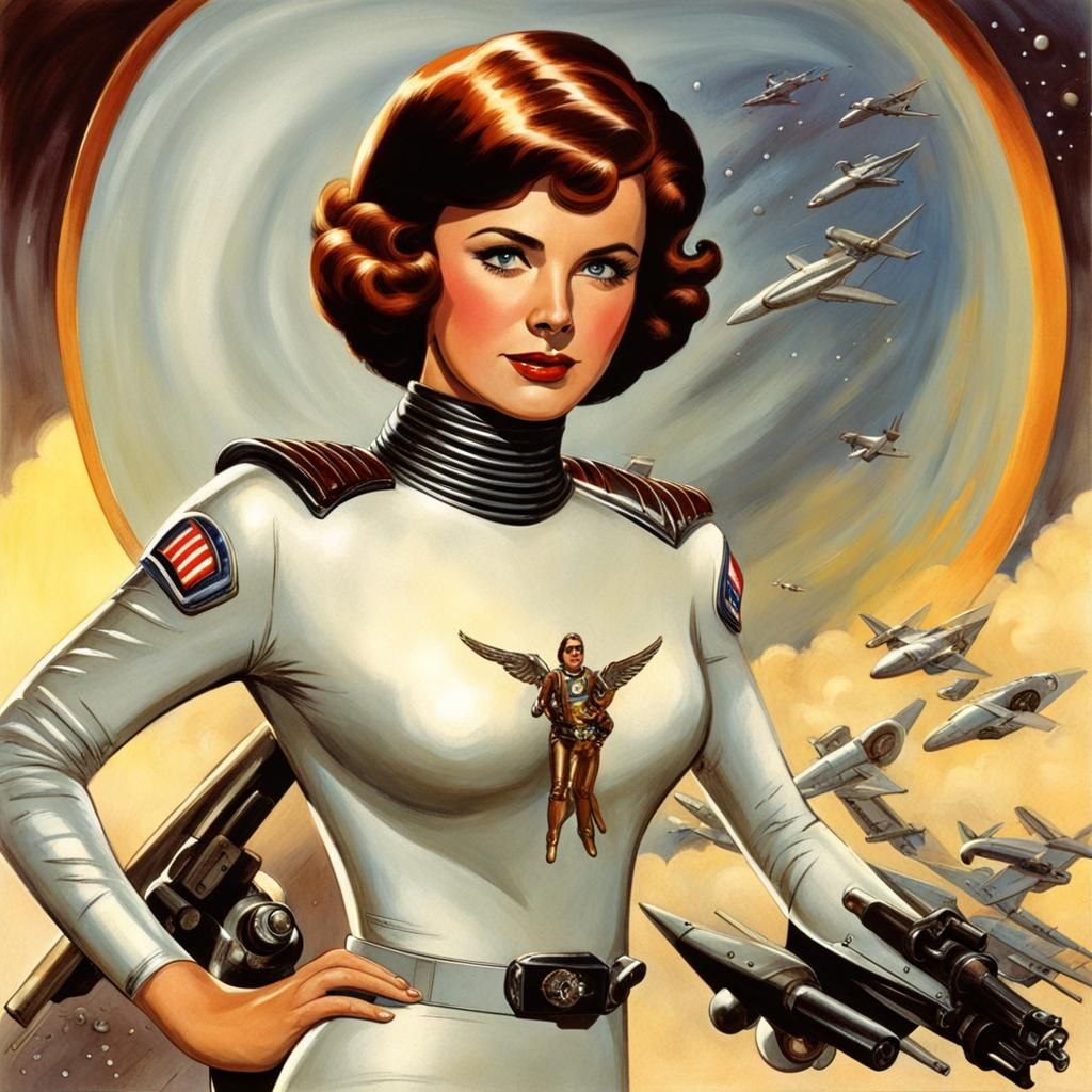 buck rogers. Col.  Wilma Deering