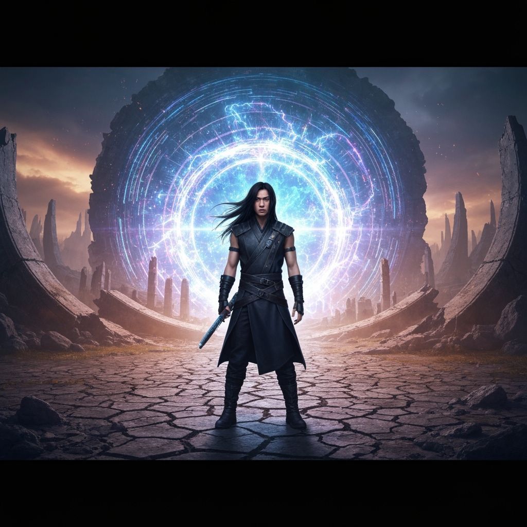 Biomechanical Ziggurat in Dark Fantasy Style