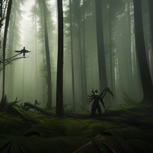 Spooky forest