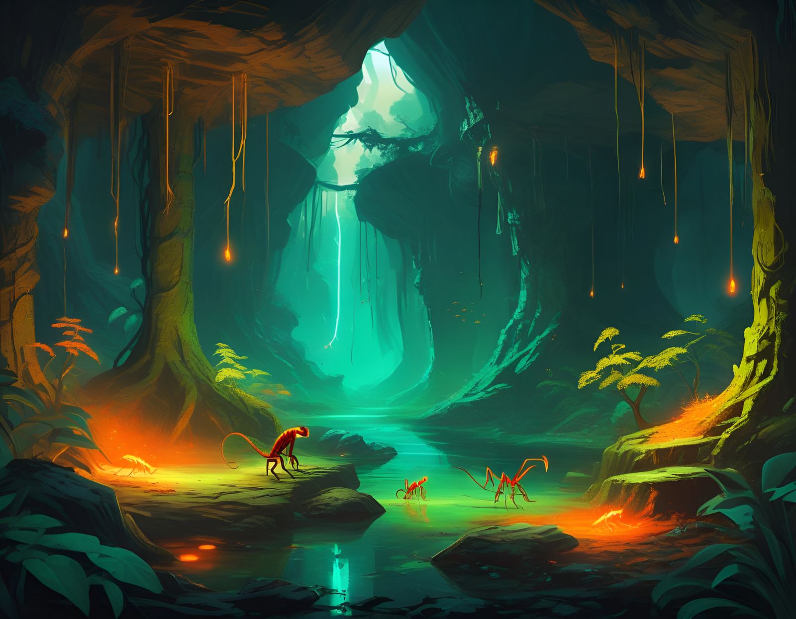 Bioluminescent Underground