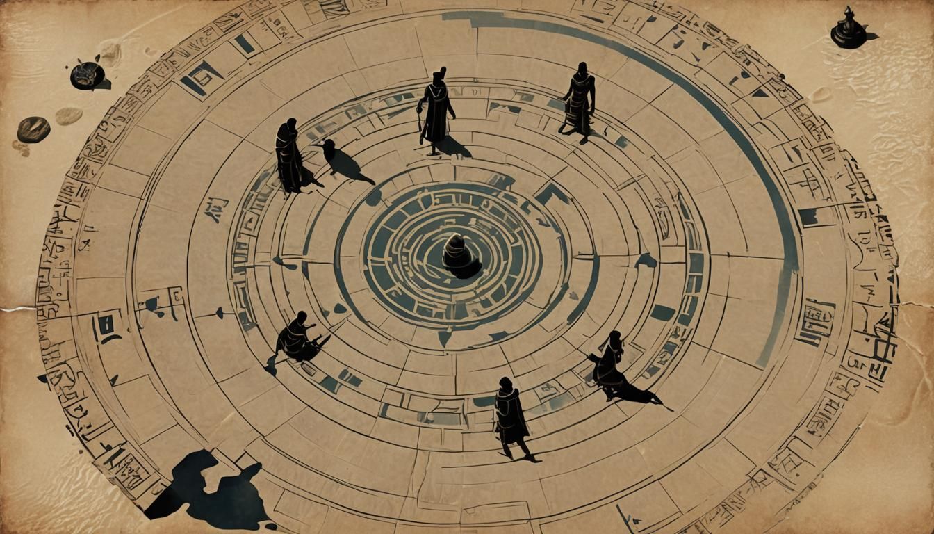 Khtep Elevates Silaen Above Waters to the Black Thone