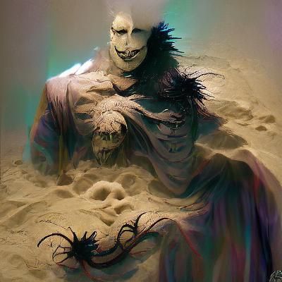 Sinister Sandman Character Art