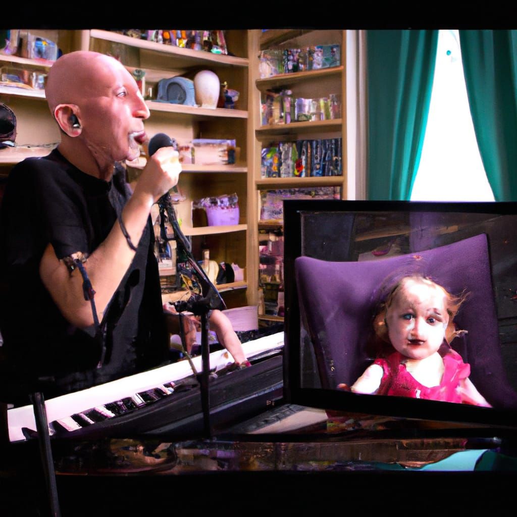 Synthwave: Indie Rocker and Goth Daughter's Cover