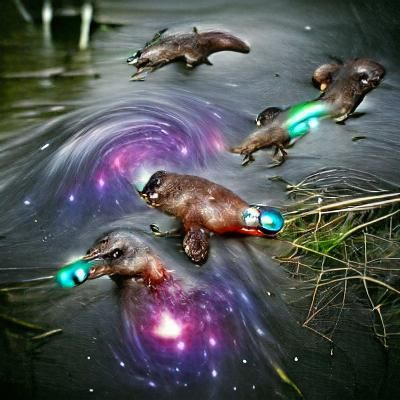 Platypus People Versus Intergalactic Otter Men