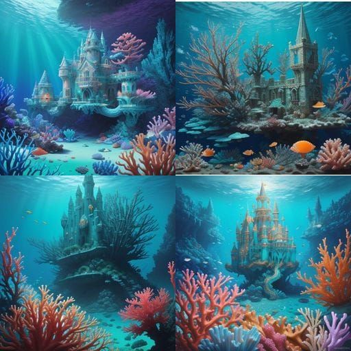 Sea King's Castle: An Underwater Amber Palace
