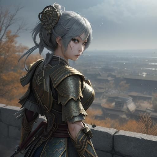 Broken Sword Shards in Anime 3D Style