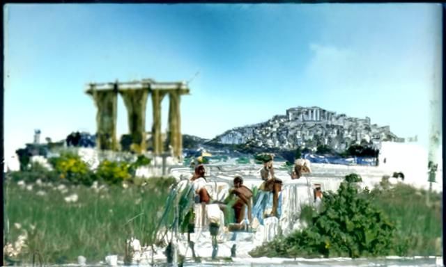 Socrates and Pericles Discuss Philosophy in Ancient Greece