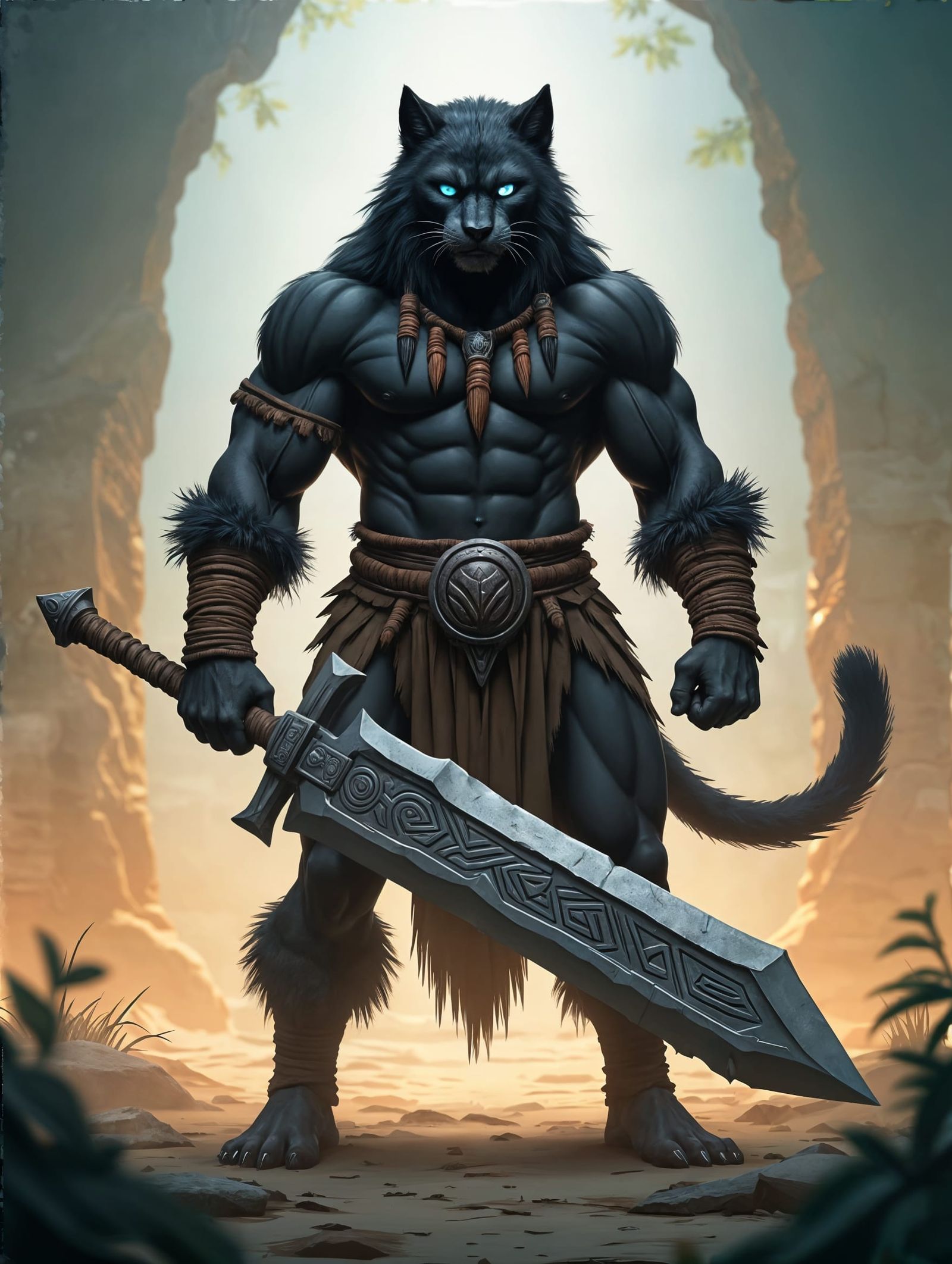 Tabaxi Barbarian