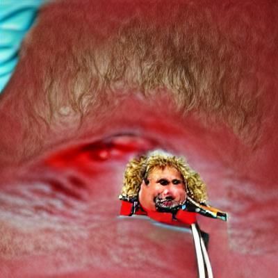 AI Portrait of Sammy Hagar