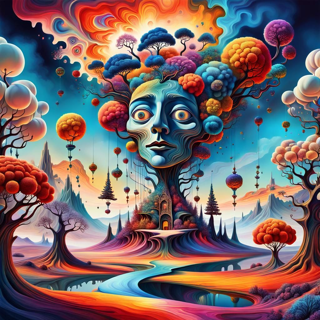 Landscape of the Great Surreal
