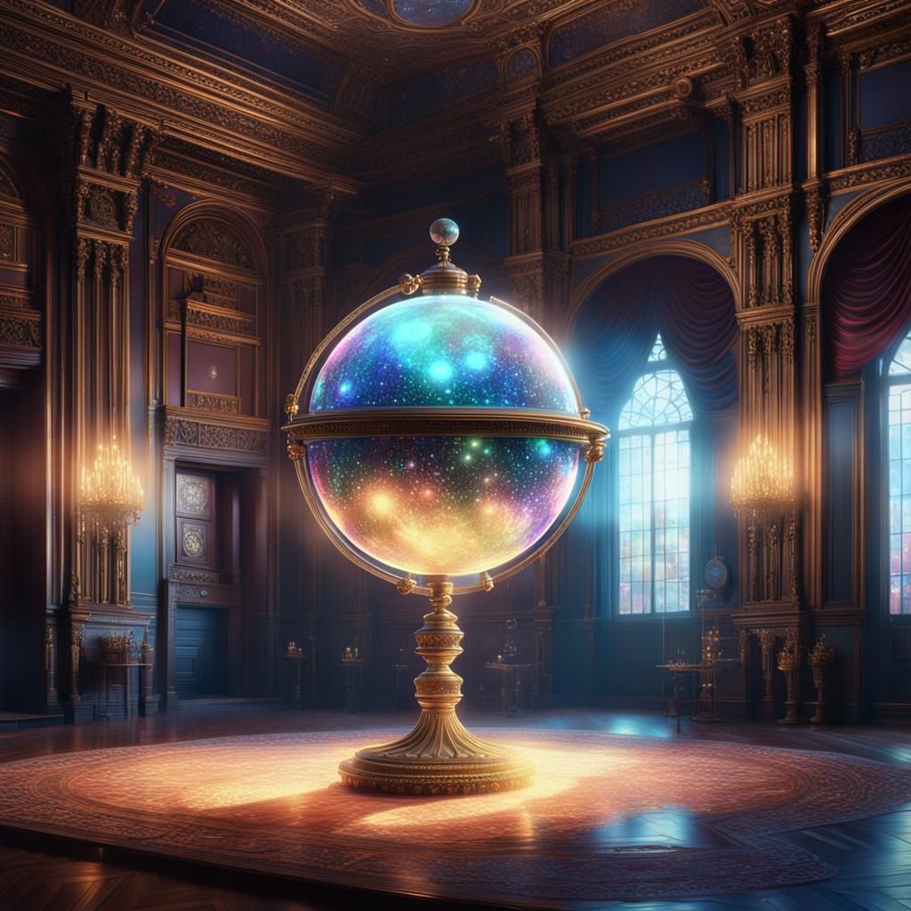 Magical globe