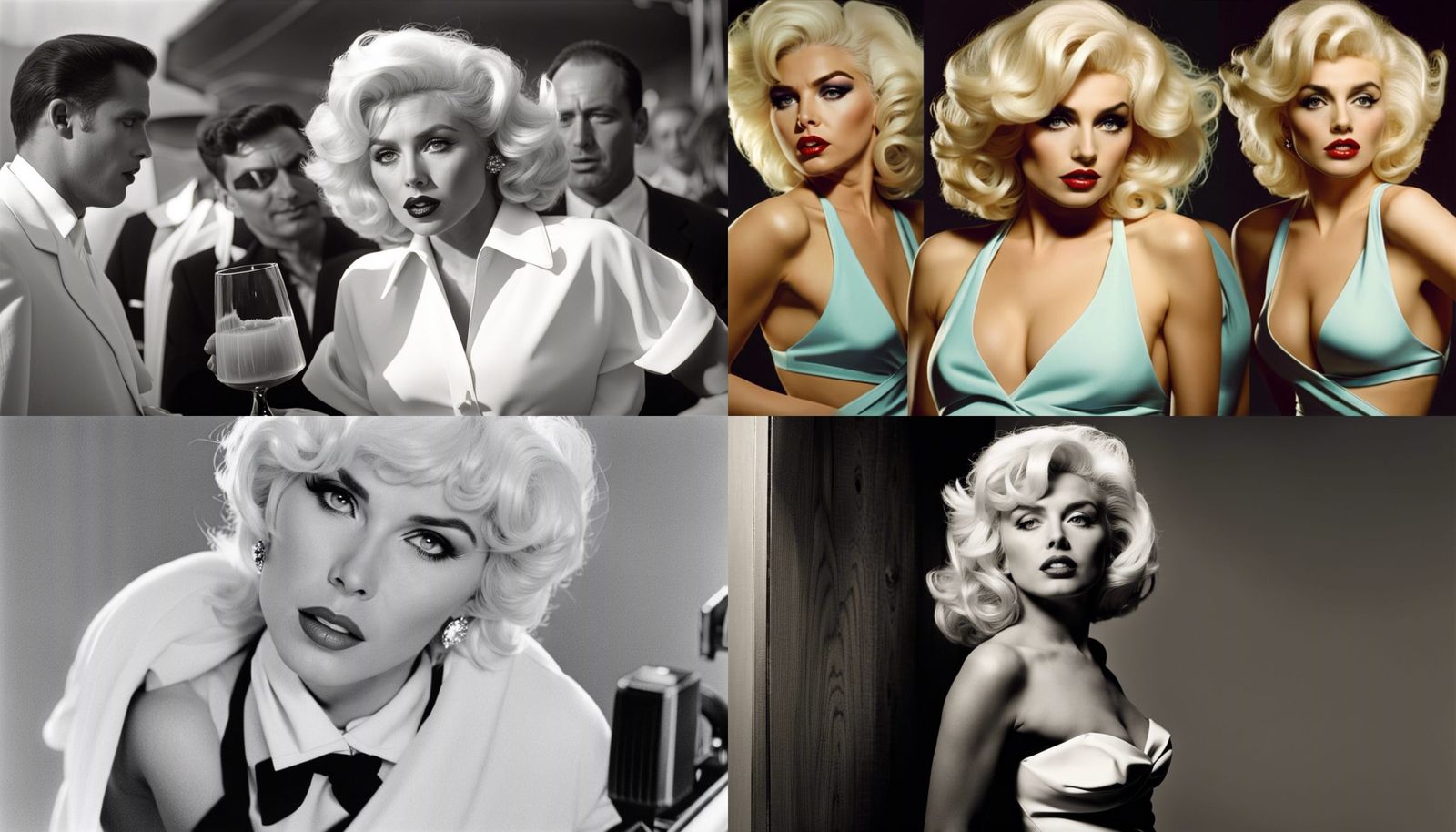 Debbie Harry Recreates Marilyn Monroe's Glamour