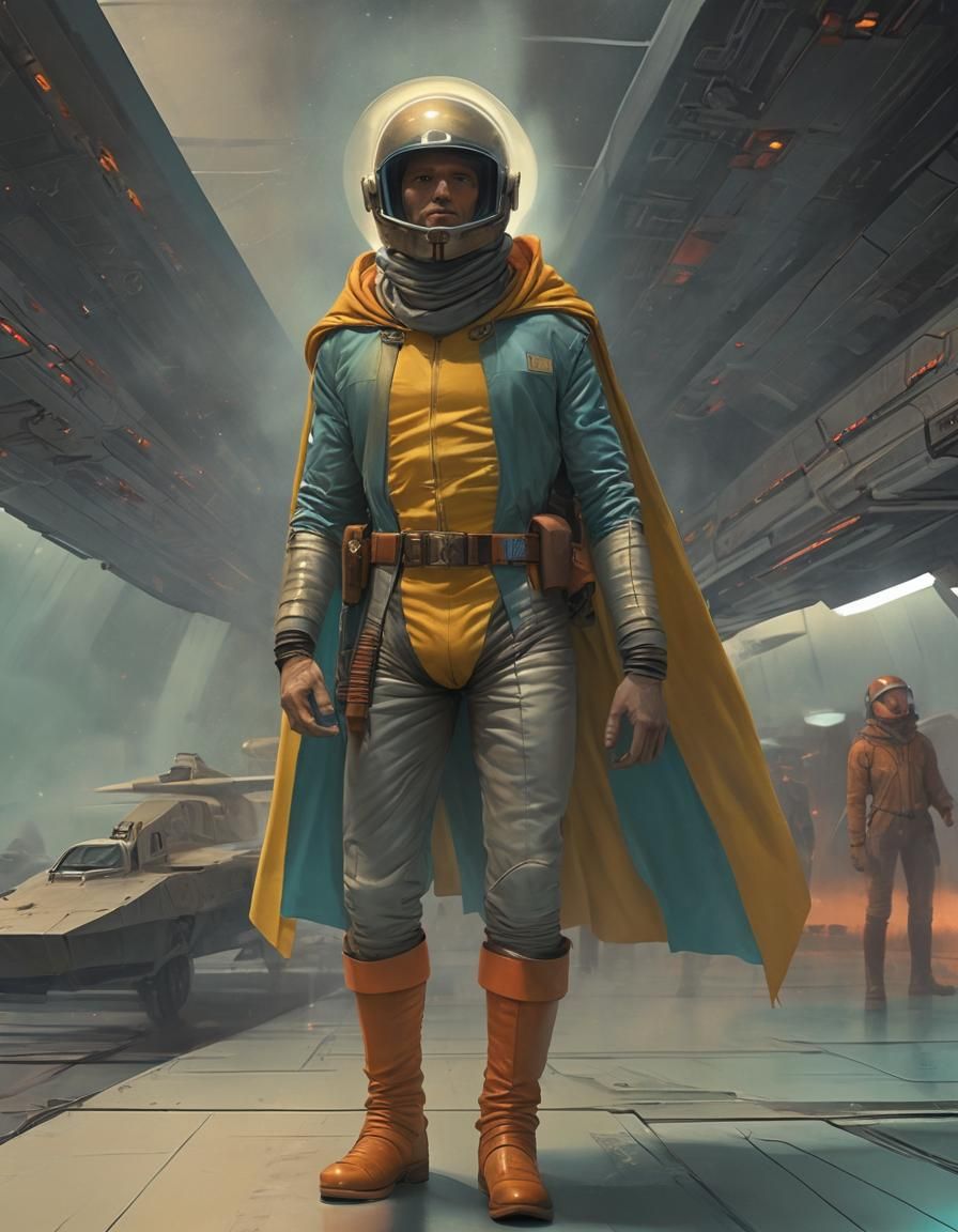 Commander Jan on star base Kaska